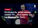 VIDÉO. Tennis. Participants, prize-money, chaîne TV... Tout savoir sur les Masters de Turin