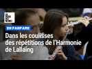 A l'harmonie des mineurs de Lallaing, dernières répétitions avant la tournée d'avant-premières du film En fanfare !