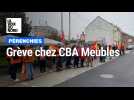 Grève chez CBA Meubles : le mouvement monte en puissance.