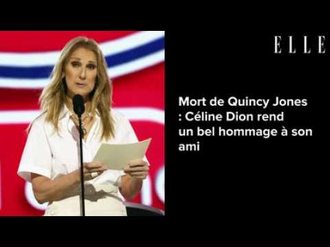 VIDEO : Mort de Quincy Jones : Cline Dion re…