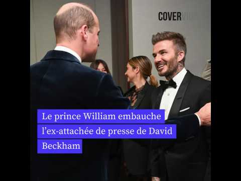 VIDEO : Le prince William embauche l?ex-attache de presse de David Beckham