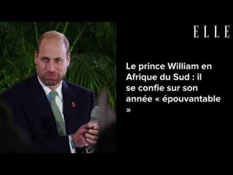 VIDEO : Le prince William en Afrique du Sud : il se confie sur son anne  pouvantable 