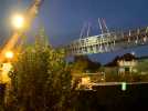 La passerelle des musées a été posée à Mont-de-Marsan