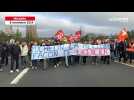 VIDÉO. Fermeture de Michelin : la manifestation se poursuit à Cholet