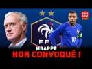 Equipe de France : la SANCTION tombe, MBAPPÉ non CONVOQUÉ par Didier DESCHAMPS !