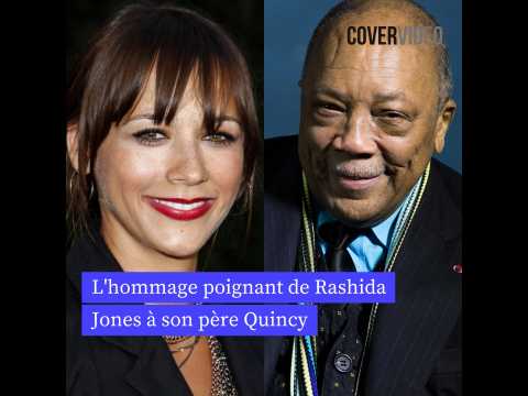 VIDEO : L'hommage poignant de Rashida Jones  son pre Quincy