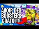 COMMENT AVOIR DES BOOSTERS GRATUITEMENT / POKEMON TCG POCKET