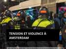 Tension et violence à Amsterdam après le match de Ligue Europa opposant l'Ajax au Maccabi Tel-Aviv