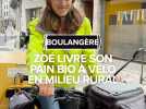 Boulangerie : Zoé Moulin livre son pain bio à vélo en milieu rural