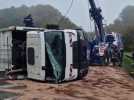 Accident à Fécamp : un camion poubelle bloque la D925