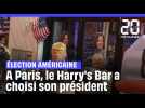 Élection américaine : Le Harry's Bar qui organise un vote fictif a choisi son président