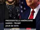 Présidentielle américaine : Donald Trump / Kamala Harris. Jour de vote