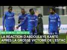 La réaction d'Abdoulaye Kanté après la belle victoire de l'Estac contre le Red Star FC (0-3)