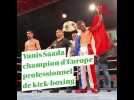 Le Marmandais Yanis Saadane champion d'Europe de kick-boxing