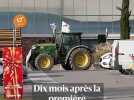 Les agriculteurs en colère de retour dans le centre-ville de Grenoble