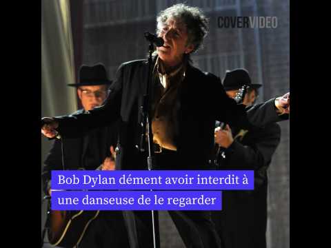 VIDEO : Bob Dylan dment avoir interdit  une danseuse des Grammys de le regarder dans les yeux