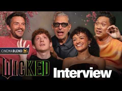 'Wicked: Part I' Interviews With Jonathan Bailey, Jeff Goldblum, Jon M. Chu And More