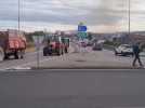 Mobilisation des agriculteurs en Drôme-Ardèche : opération escargot au pont des Lônes