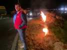 Une trentaine d'agriculteurs alimentent le feu de la colère Méteren