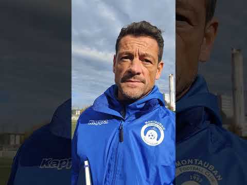 Samuel Riscagli coach de Montauban après la défaite au GF38