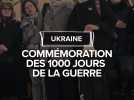 Commémoration des 1 000 jours de la guerre en Ukraine à Toulouse