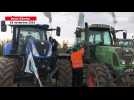 VIDÉO. Colère des agriculteurs : à Noron les agriculteurs ornent les tracteurs