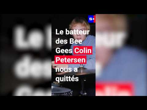 VIDEO : Le batteur du groupe mythique des Bee Gees, Colin Petersen, est dcd  l?ge de 78 ans