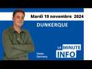 La Minute info du Phare dunkerquois du mardi 20 novembre 2024