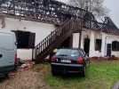 Une maison détruite par le feu à Assigny (Petit-Caux)