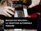 Depuis minuit, la dégustation du Beaujolais Nouveau ! Tradition du 3eme jeudi de novembre