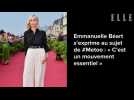 Emmanuelle Béart s'exprime au sujet de #Metoo : « C'est un mouvement essentiel »