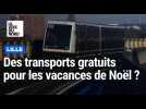 Lille : des transports en commun gratuits pour les vacances de Noël ?