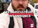 Les agriculteurs annoncent vouloir 