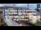 Tout savoir sur l'évacuation du quartier des hirondelles et l'opération de déminage de la bombe