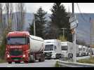 Cerdagne (66) - Des centaines de poids-lourds perturbent la circulation