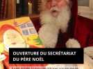 Ouverture du secrétariat du Père Noël - Il s'est installé à Libourne avec son équipe de 60 lutins