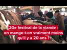 VIDEO. Le public du festival de la viande de Torigny-les-Villes a-t-il réduit sa consommation ?