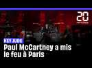 A 82 ans, Paul McCartney a mis le feu à La Défense Arena