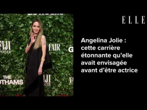 VIDEO : Angelina Jolie : cette carrire tonnante qu?elle avait envisage avant d?tre actrice