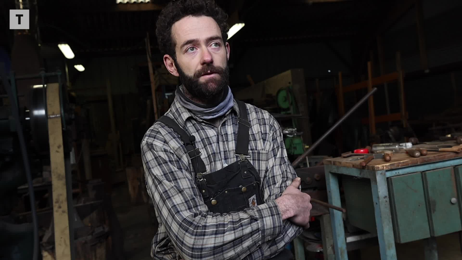 « C'était un peu fou comme commande » : ce Breton a fabriqué les haches pour tailler la charpente de Notre-Dame [Vidéo]