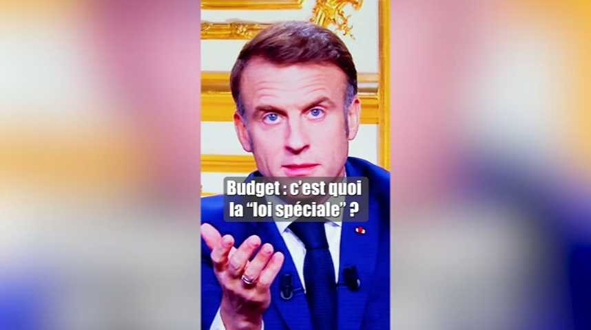 Budget : c'est quoi la "loi spéciale" ?