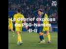 Ligue 1 : Le débrief express de PSG-Nantes (1-1)