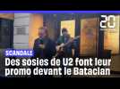 « Une blague de très mauvais goût »... Des sosies de U2 font leur promo devant le Bataclan