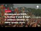 VIDÉO. Nouveauté en 2025, le festival V and B Fest', à Château-Gontier, va durer quatre jours