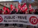 En Corse, les manifestants n'acceptent pas que les économies se fassent 