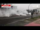 VIDÉO. Blocage de lycéens devant Aristide-Briand à Saint-Nazaire, situation tendue