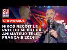 Nikos remporte son second CTR Award du meilleur animateur télé français - Ciné-Télé-Revue