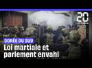 Loi martiale, manifestation et menace de destitution : que se passe-t-il en Corée du Sud ?