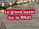 Oise : panne, accident, manif... Le grand bazar sur la RN31