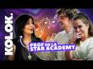 On a appris à CHANTER avec SOFIA MORGAVI, la prof de chant de la STAR ACADEMY